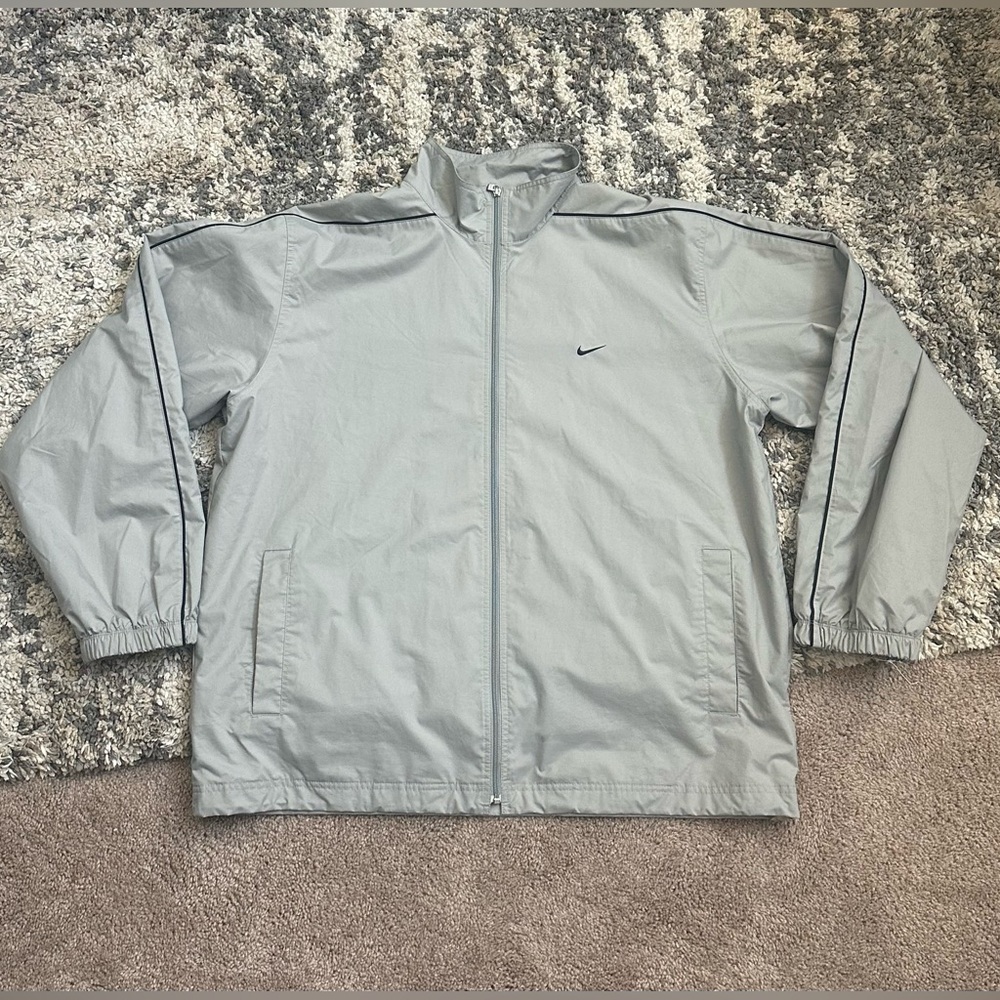 vintage nike windbreaker zip up